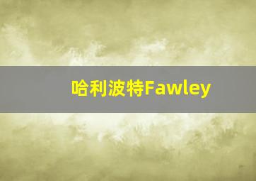 哈利波特Fawley