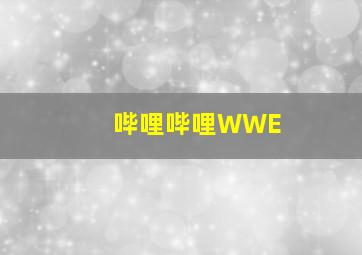 哔哩哔哩WWE