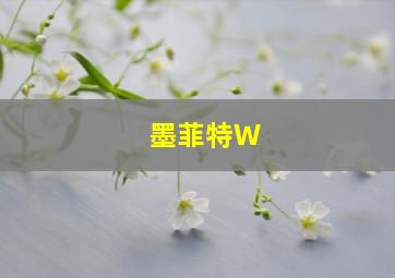 墨菲特W