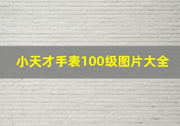 小天才手表100级图片大全