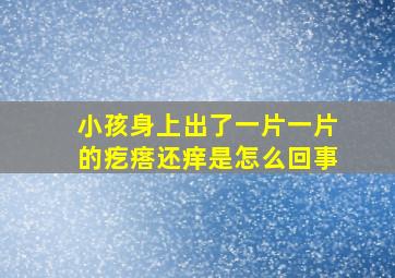 小孩身上出了一片一片的疙瘩还痒是怎么回事