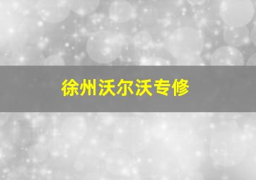 徐州沃尔沃专修