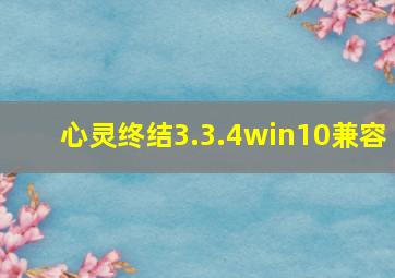 心灵终结3.3.4win10兼容