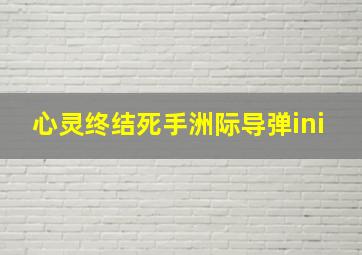 心灵终结死手洲际导弹ini