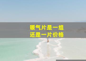 暖气片是一组还是一片价格