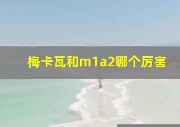 梅卡瓦和m1a2哪个厉害