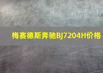 梅赛德斯奔驰BJ7204H价格