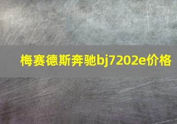 梅赛德斯奔驰bj7202e价格