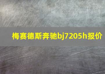 梅赛德斯奔驰bj7205h报价