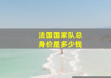 法国国家队总身价是多少钱