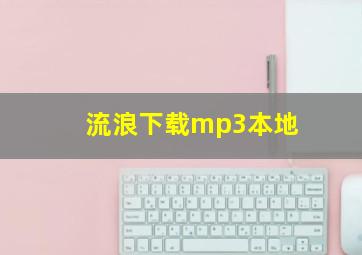 流浪下载mp3本地