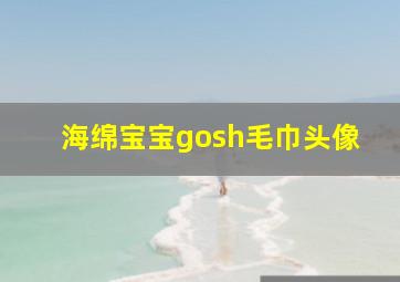 海绵宝宝gosh毛巾头像