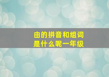 由的拼音和组词是什么呢一年级