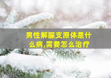 男性解脲支原体是什么病,需要怎么治疗