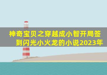 神奇宝贝之穿越成小智开局签到闪光小火龙的小说2023年