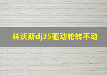 科沃斯dj35驱动轮转不动