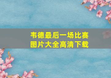 韦德最后一场比赛图片大全高清下载