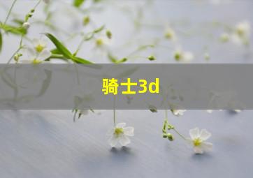 骑士3d