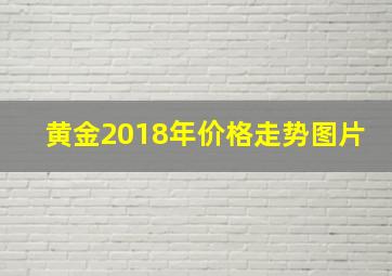 黄金2018年价格走势图片